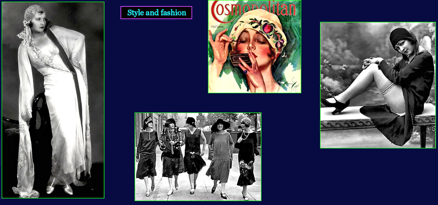 Style and fashion, 1920s